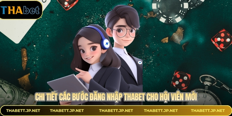Chi tiết các bước đăng nhập THABET cho hội viên mới