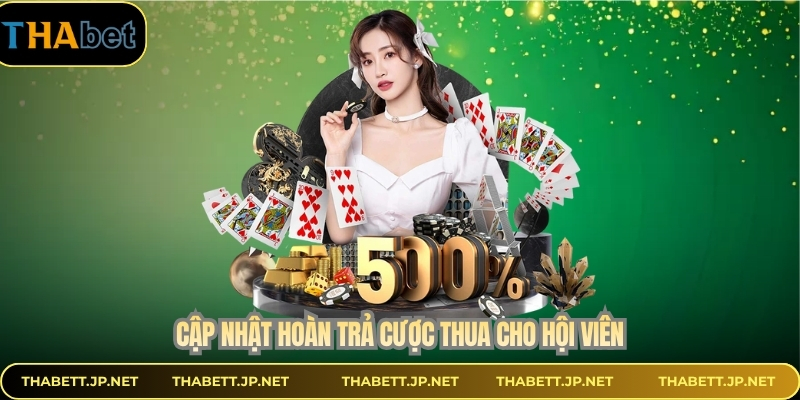 Cập nhật hoàn trả cược thua cho hội viên